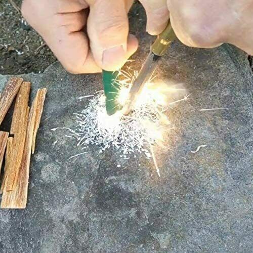 Magnesium Fire Starter Shavings – 10 Bags Emergency Survival Fire Starting Kit