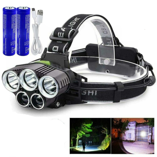 High Power 5X LED Waterproof Headlamp Kit
