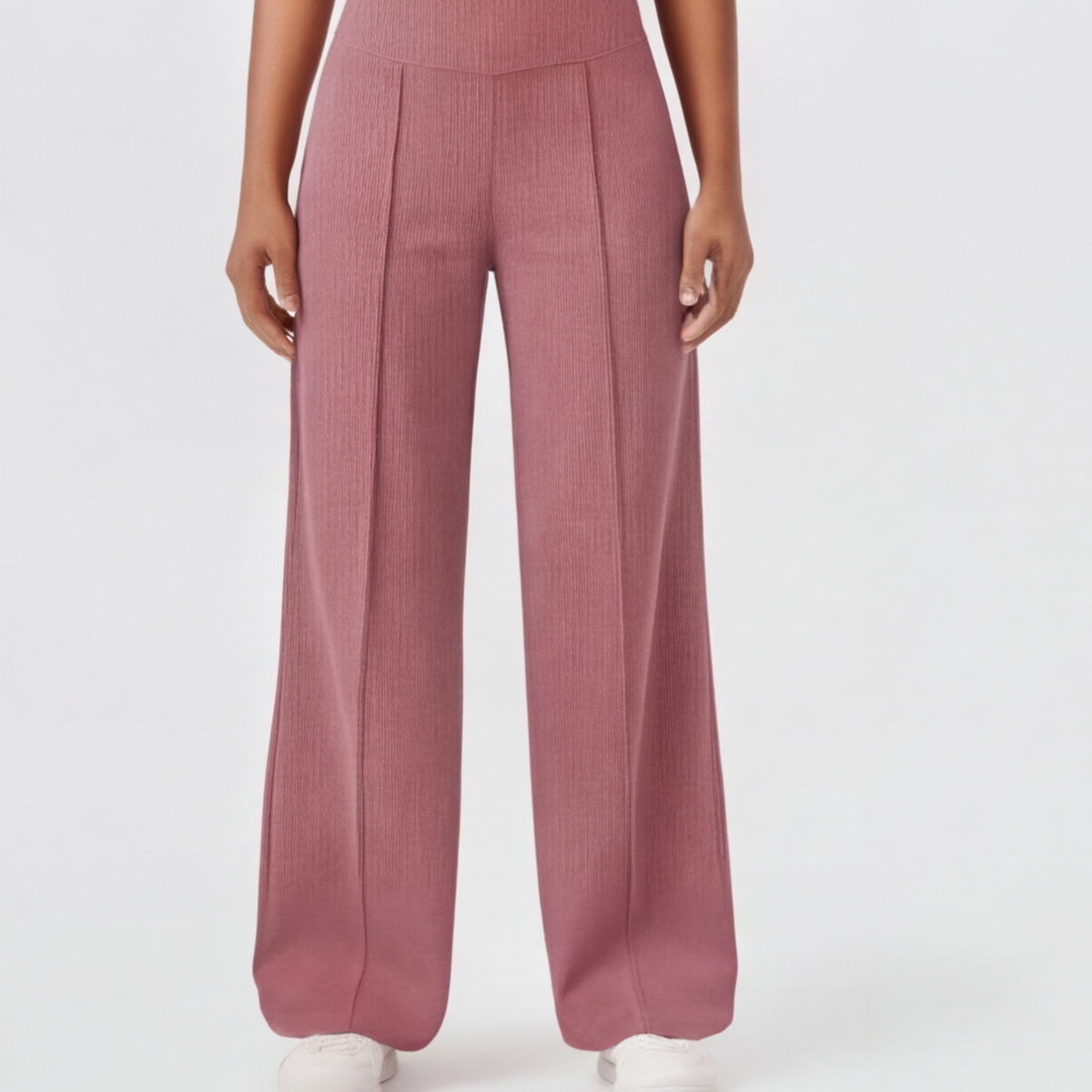 Hot Selling Now！Wide Leg Yoga Pants with Crossover Waist