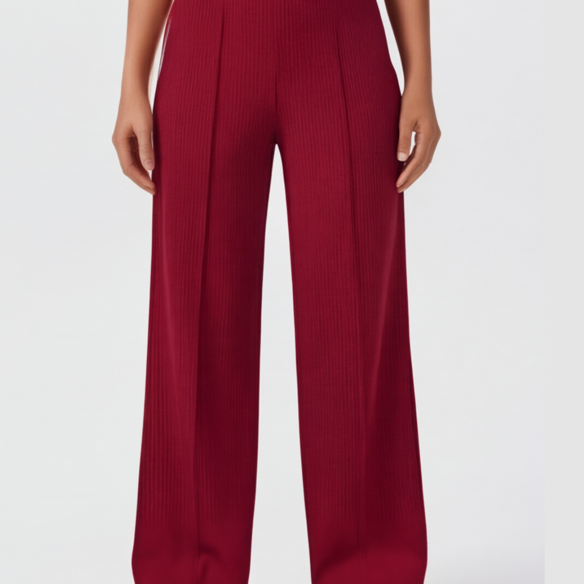 Hot Selling Now！Wide Leg Yoga Pants with Crossover Waist