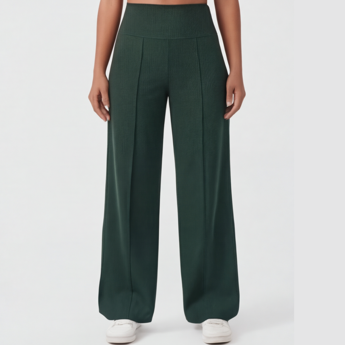 Hot Selling Now！Wide Leg Yoga Pants with Crossover Waist
