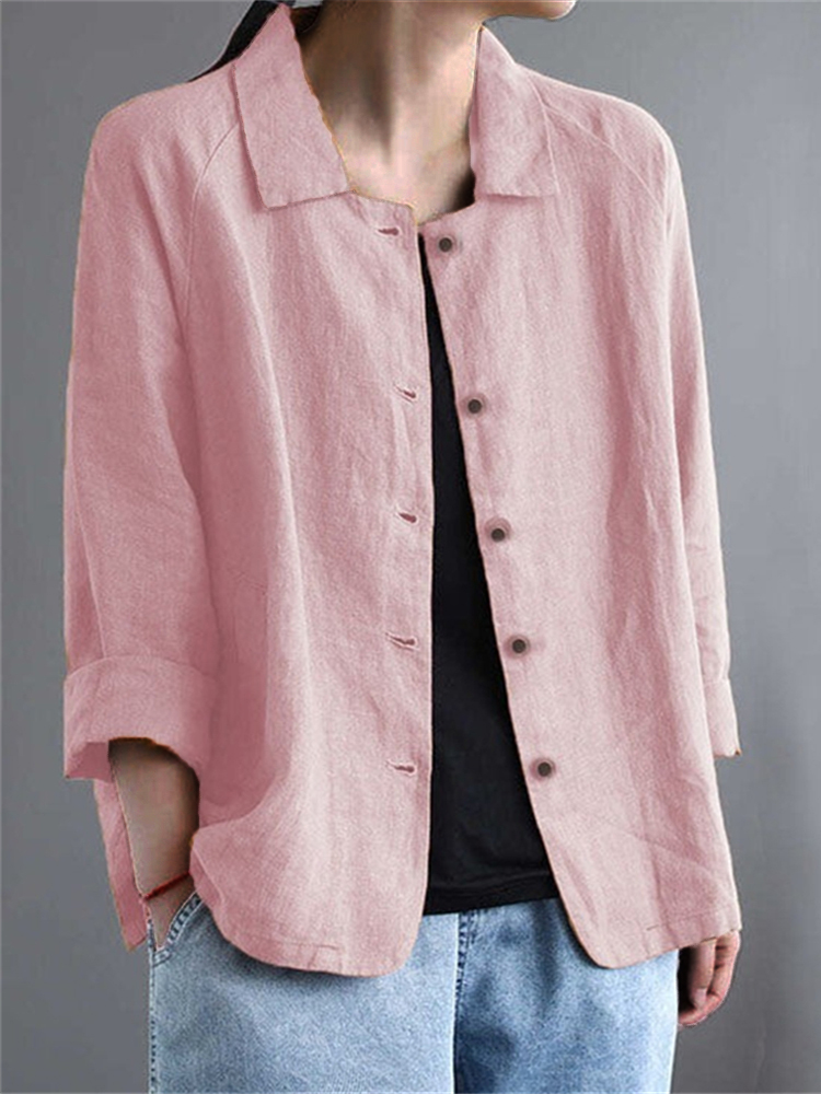 Vintage Basic Woven Comfy Jacket