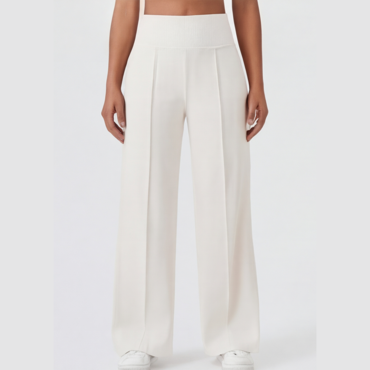 Hot Selling Now！Wide Leg Yoga Pants with Crossover Waist