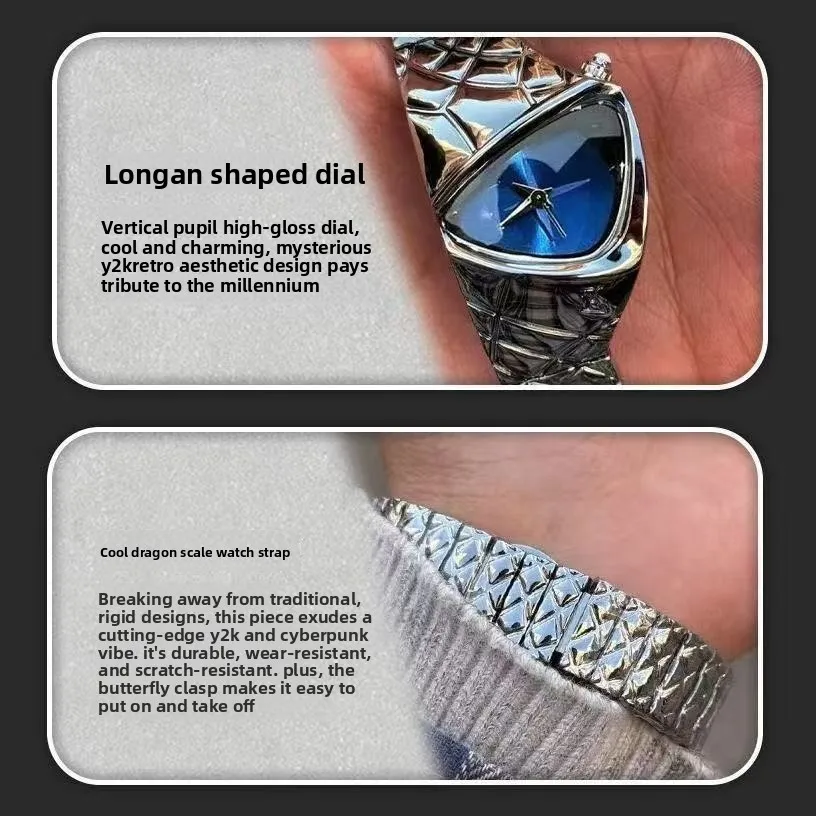 Metal Case Material Women's Quartz Watch With Alloy Strap And Butterfly Double Snap Buckle, Featuring Tempered Glass Mirror And Pointer Display