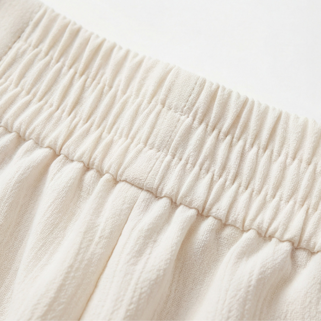 Houselyys™ – Gold Accent Wide Leg Trousers