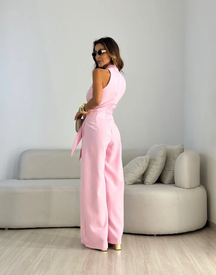 The Portofino Twist-Front Jumpsuit