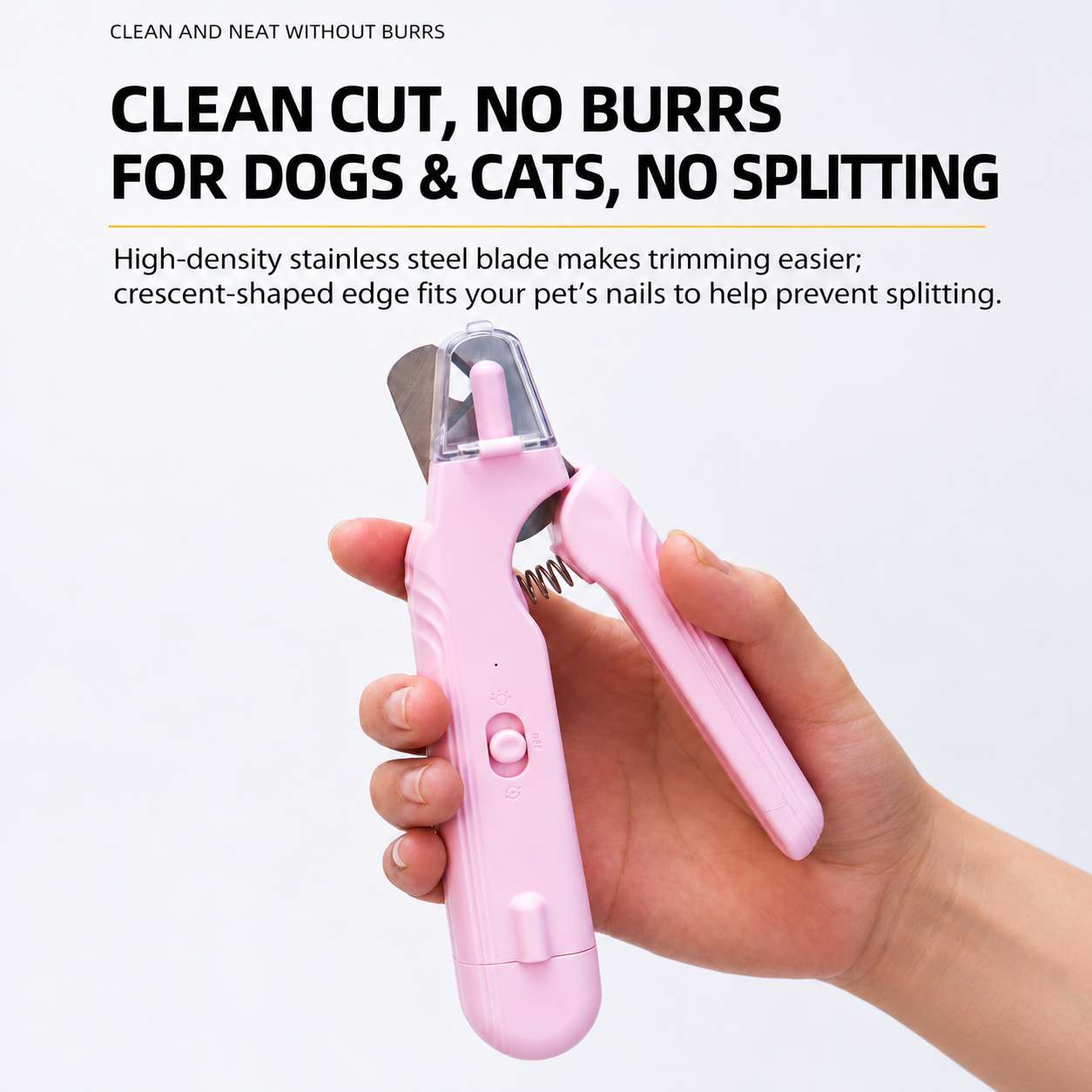 LED Light Pet Nail Grooming Tool