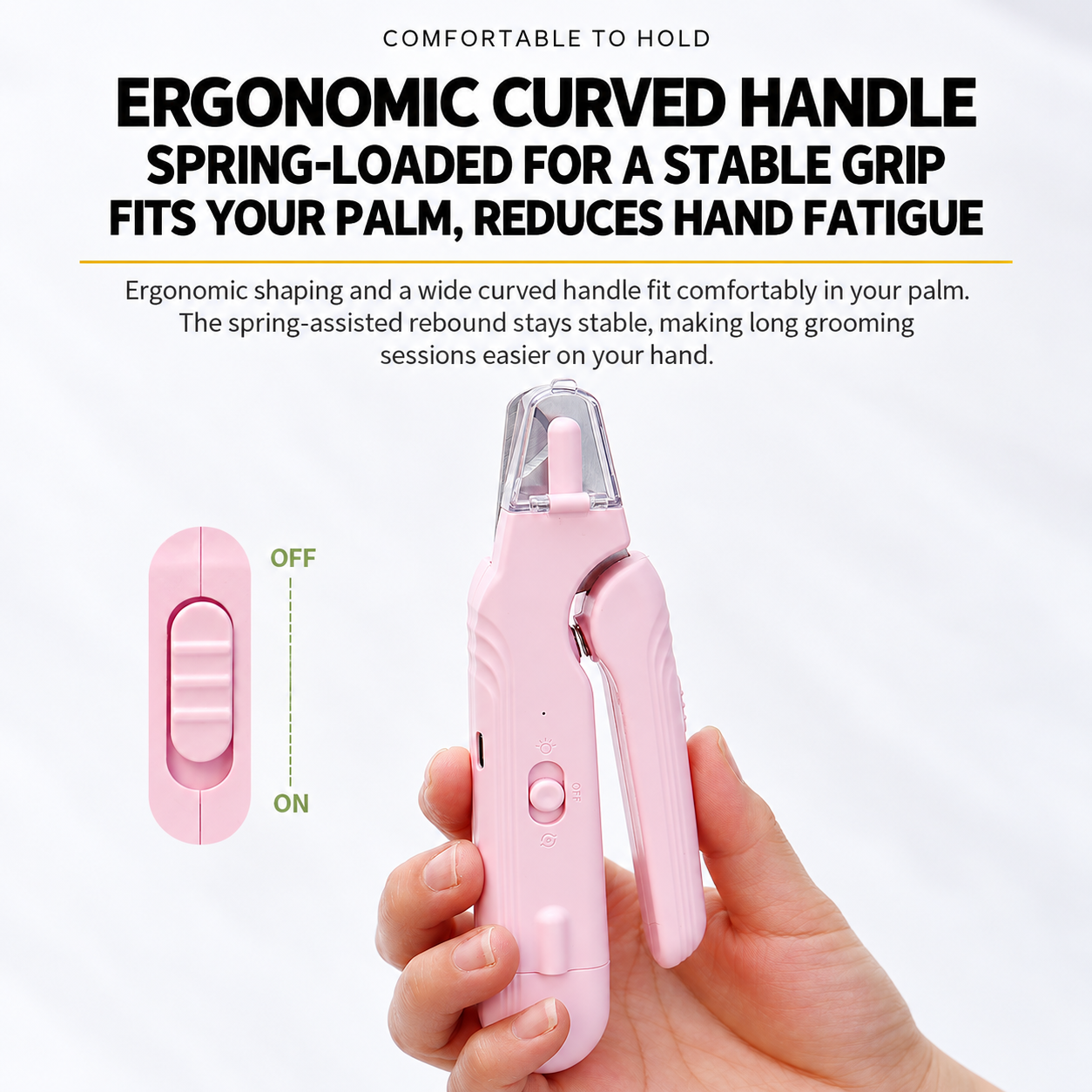 LED Light Pet Nail Grooming Tool