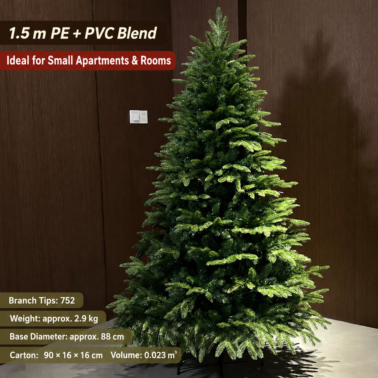 Light-up Christmas tree