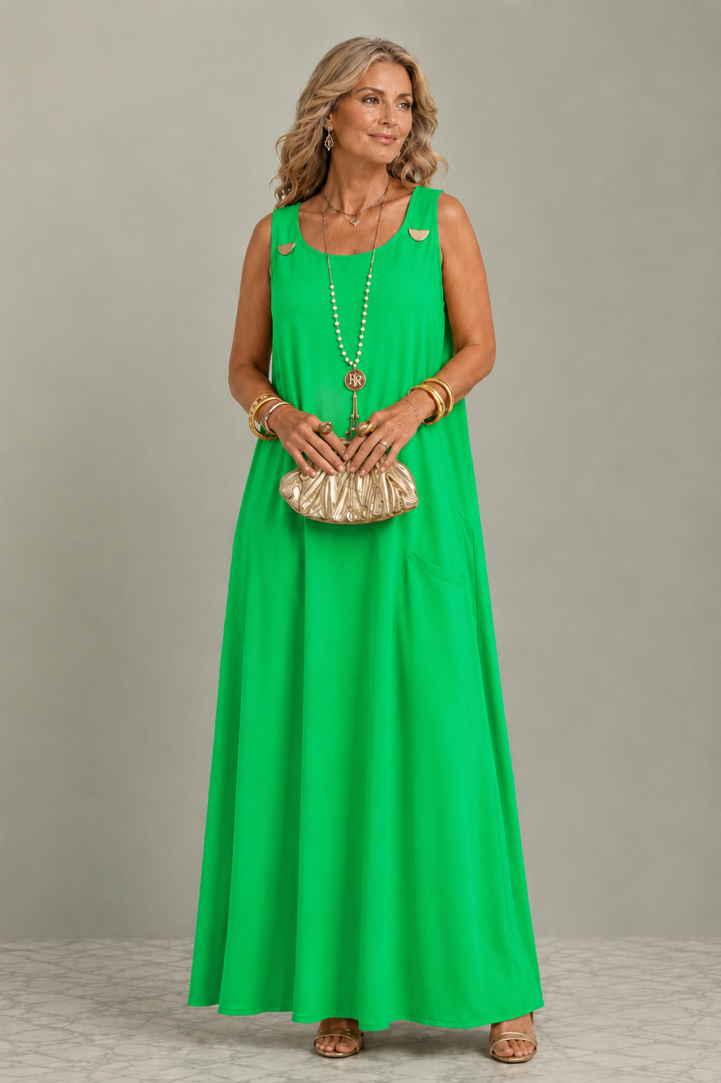 Women's Loose Plain Dress