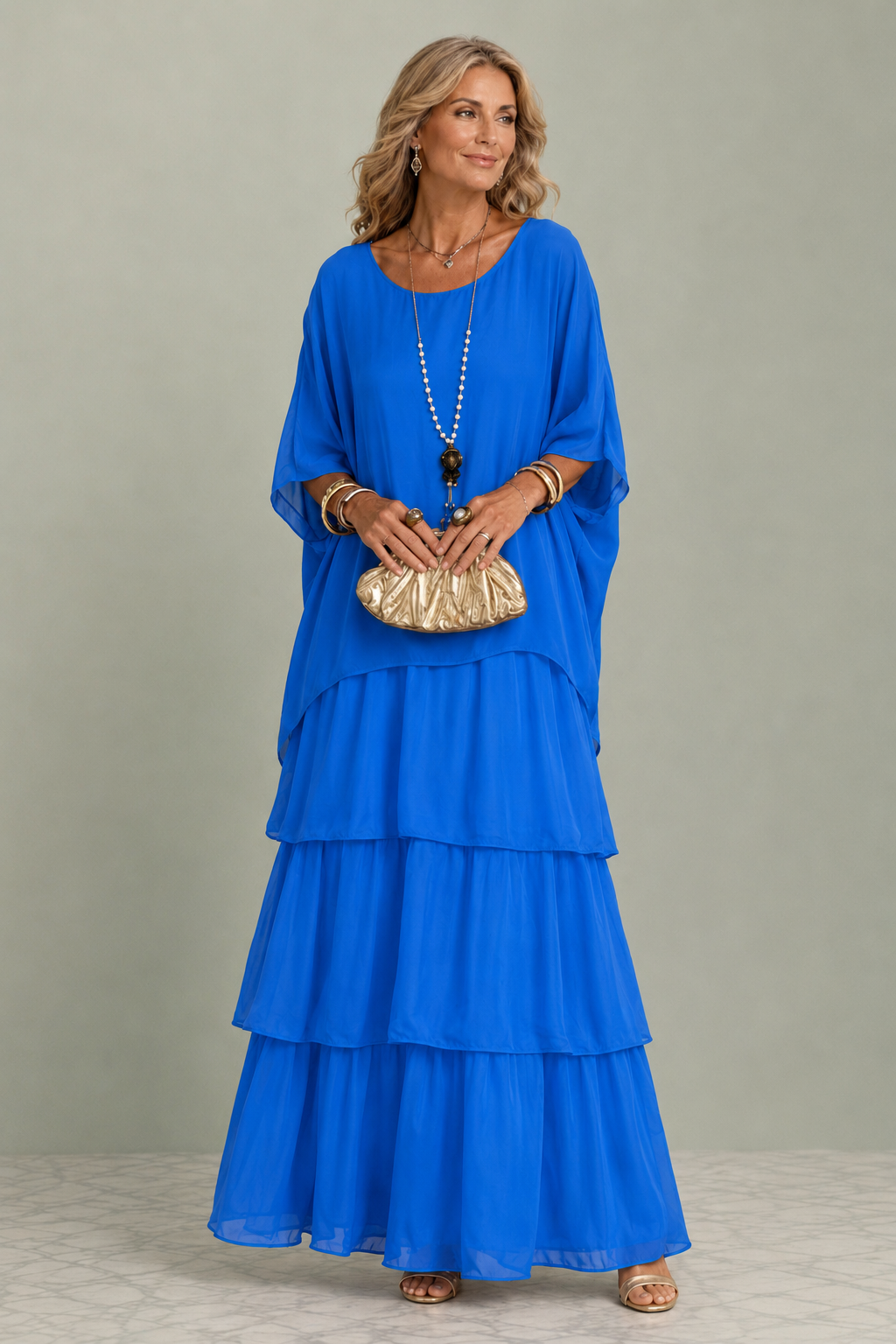 Long and Flowing Elegant Dress