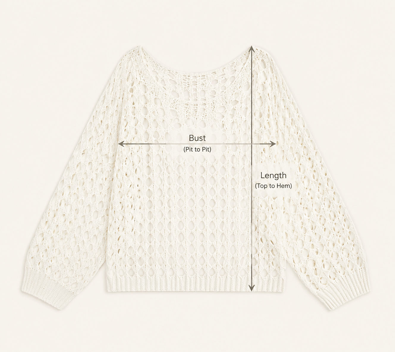 How to measure &mdash; bust and length