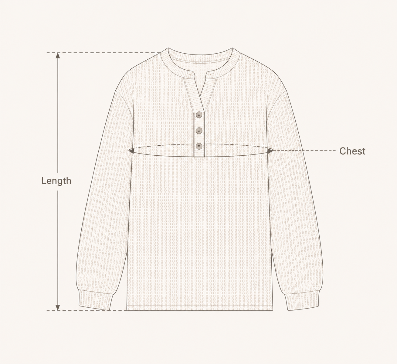 How to measure &mdash; bust and length