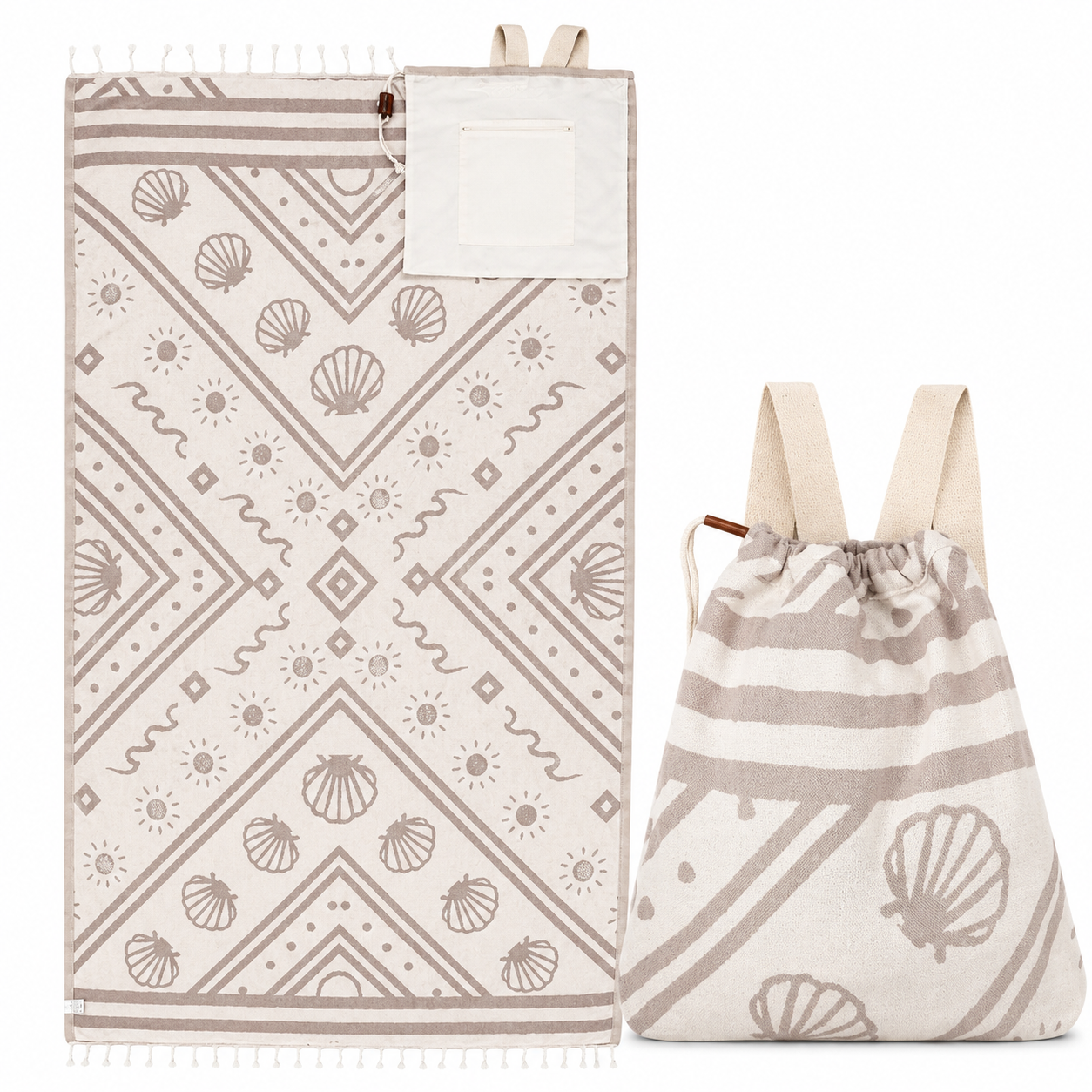 🐢 The Beach Towel That Goes Everywhere With You