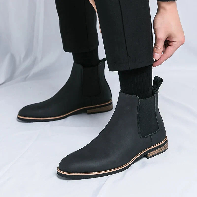  Leather Chelsea Boots