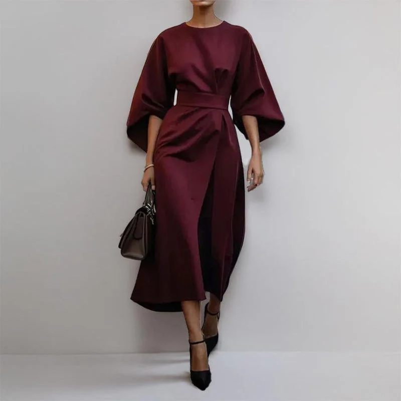 Maxi Dress with Kimono Sleeves
