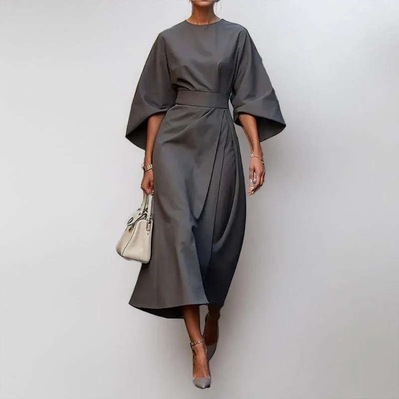 Maxi Dress with Kimono Sleeves