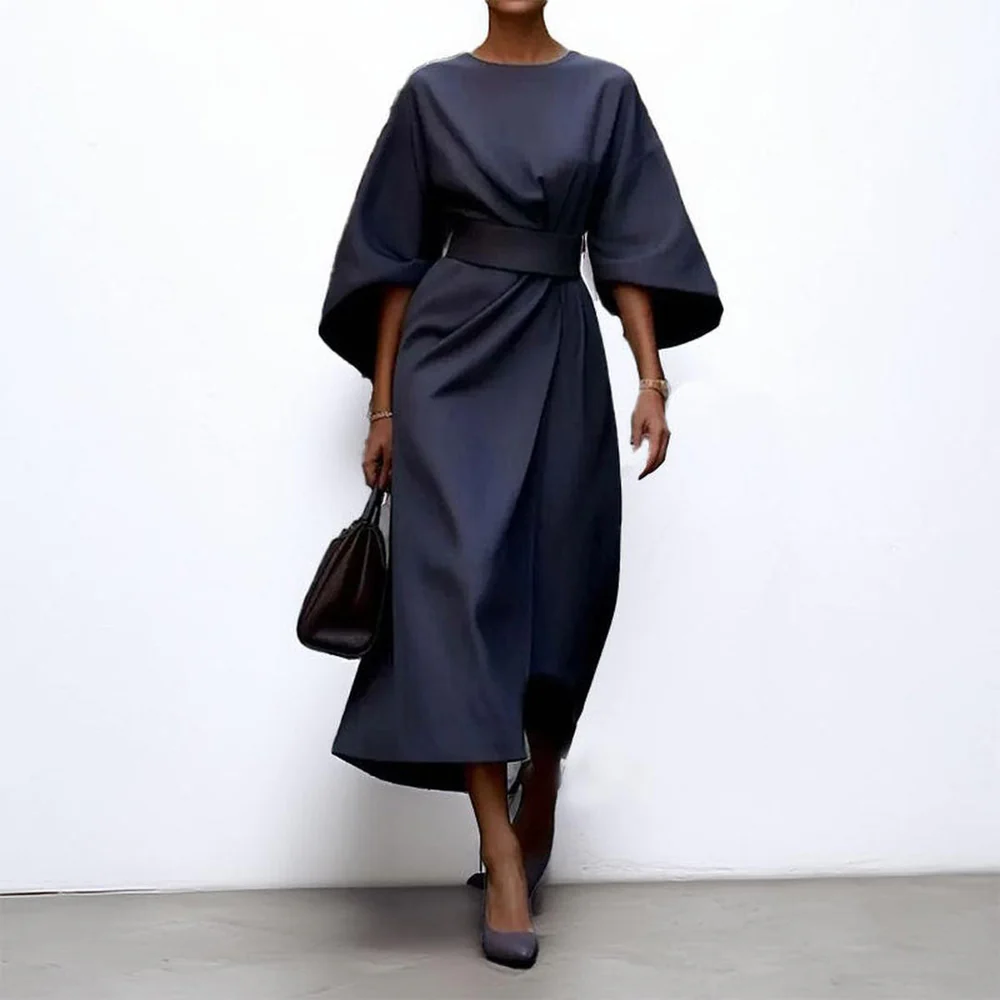 Maxi Dress with Kimono Sleeves