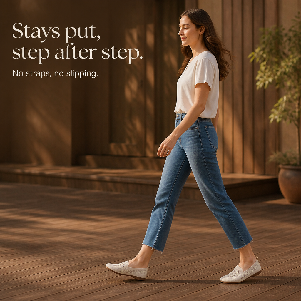 Widloom – Wide Toe Box Slip-On Sneakers