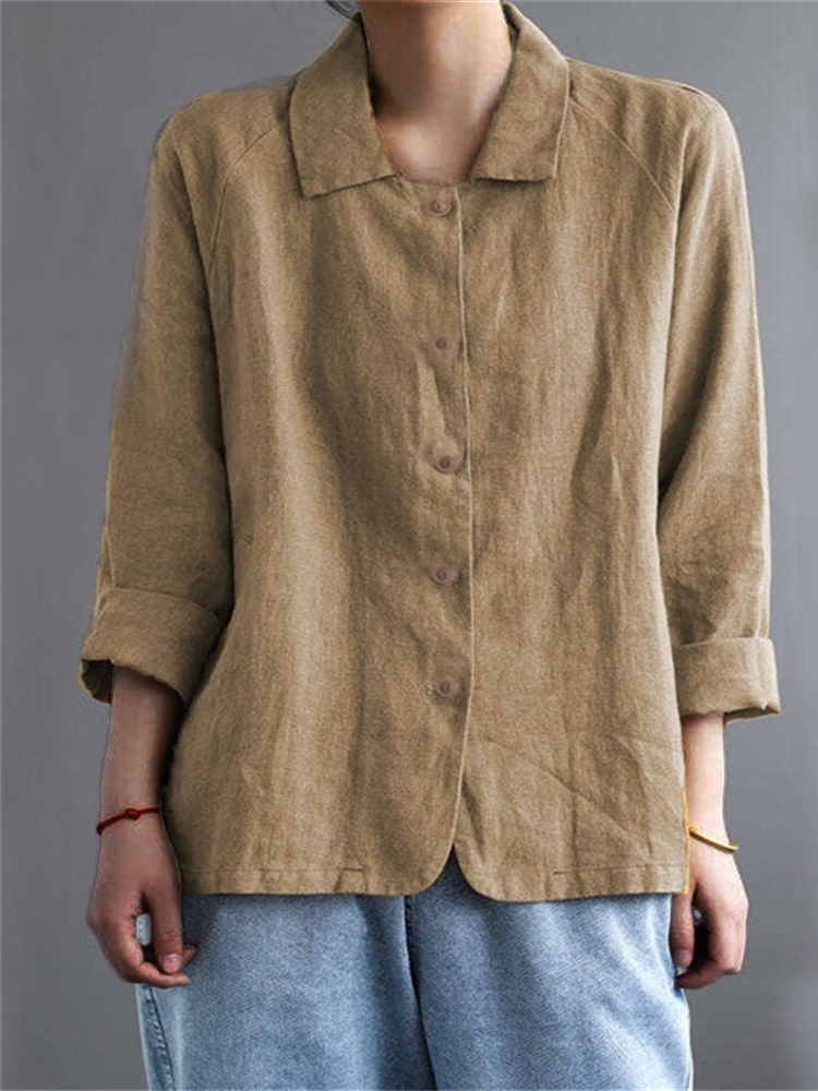 Vintage Basic Woven Comfy Jacket