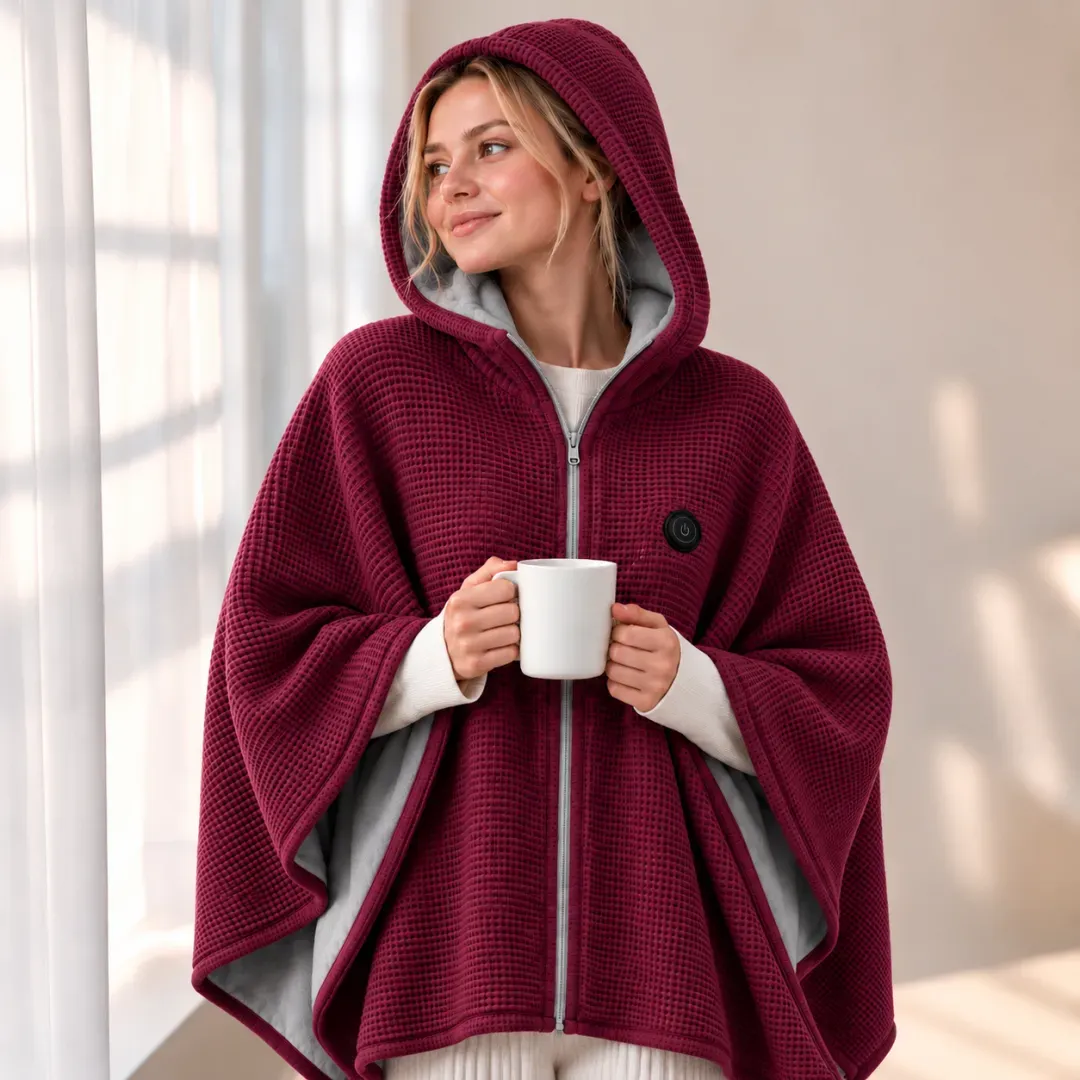 ✨Last Day 50% OFF🔥Wearable Heated Blanket Shawl | Portable USB-Powered Warmth for Home, Work & Outdoors