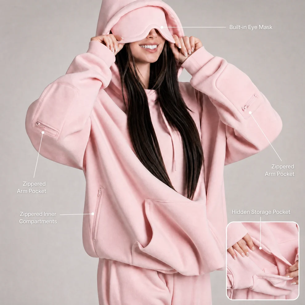 Airplane Mode Travel Hoodie