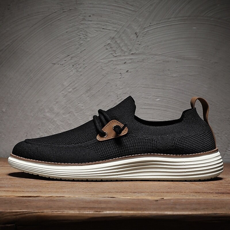 Seville Slip-On Leather Sneakers | Lightweight Casual Loafers