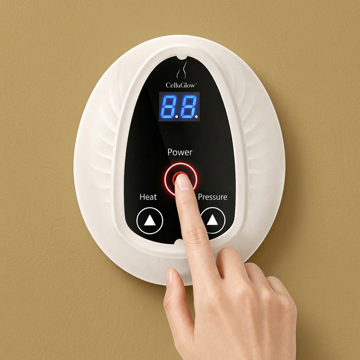 Intelligent Cellulite Massage Device with Red Light Heating Therapy-Firmer, More Toned Skin