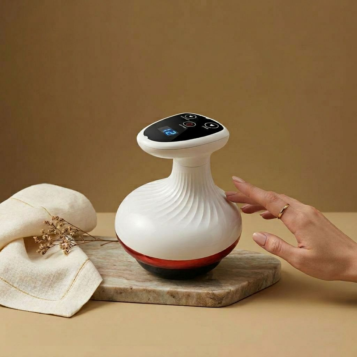 Intelligent Cellulite Massage Device with Red Light Heating Therapy-Firmer, More Toned Skin