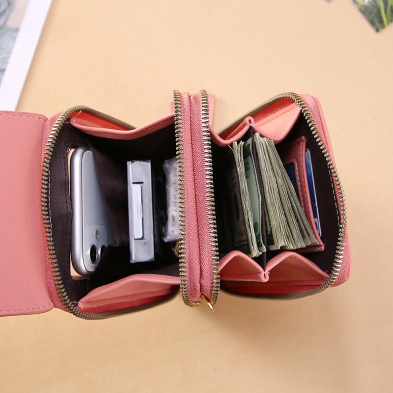 Women's Touch Screen Messenger Bag – Smart Phone Charging, Anti-Theft & Water-Resistant