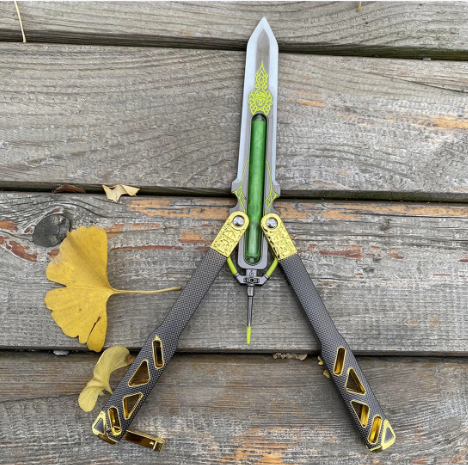 ⚡ Octane Heirloom V3 Balisong Replica