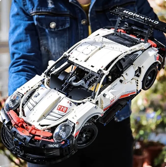 🚗🧩 1580pcs Sports Car Building Blocks Set