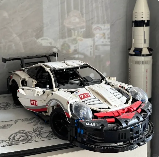 🚗🧩 1580pcs Sports Car Building Blocks Set