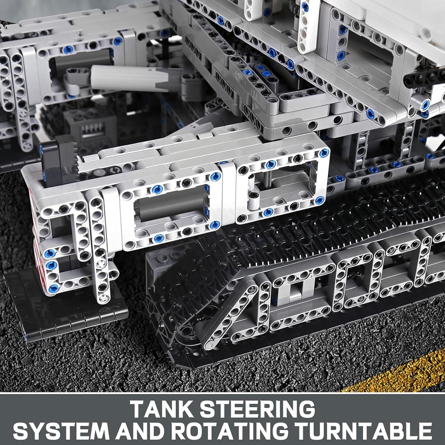 🚛🔌 Remote Control Engineering Crane Building Blocks