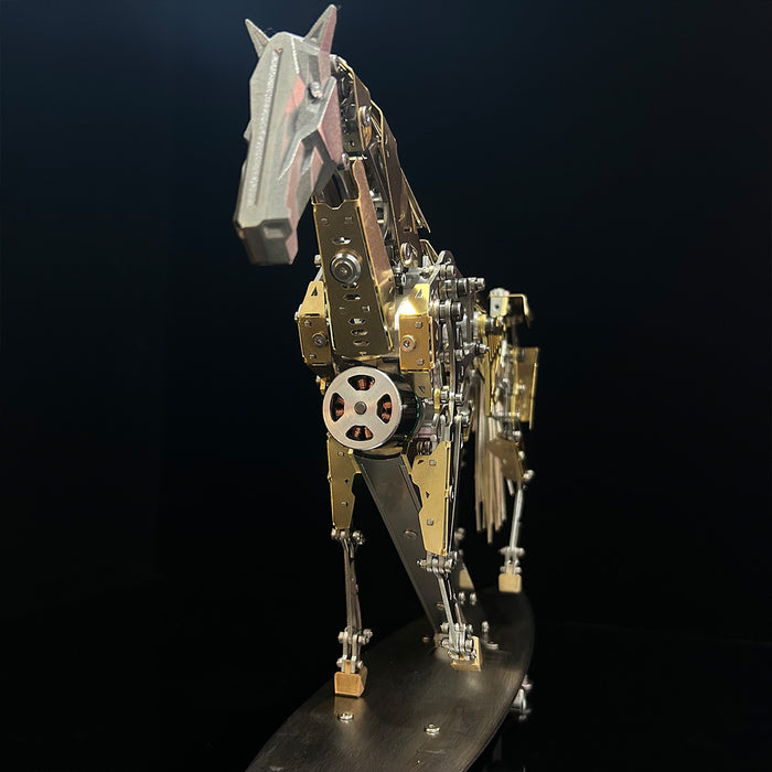 
机械奔马 3D 金属拼图动力马组装模型套件 300 片