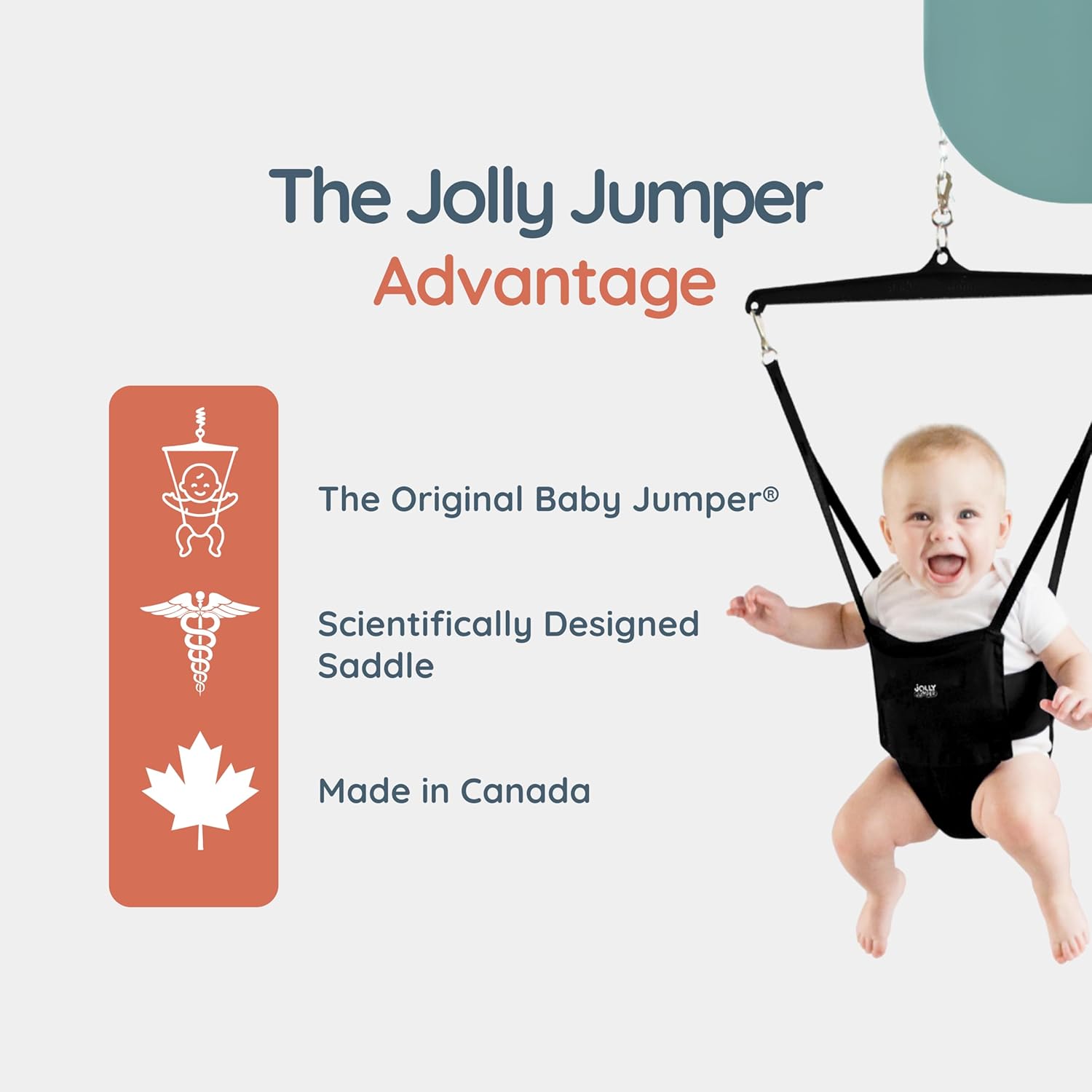 🦘 Baby's First Bouncy Seat: Freestanding Jumper for Indoor Active Play
