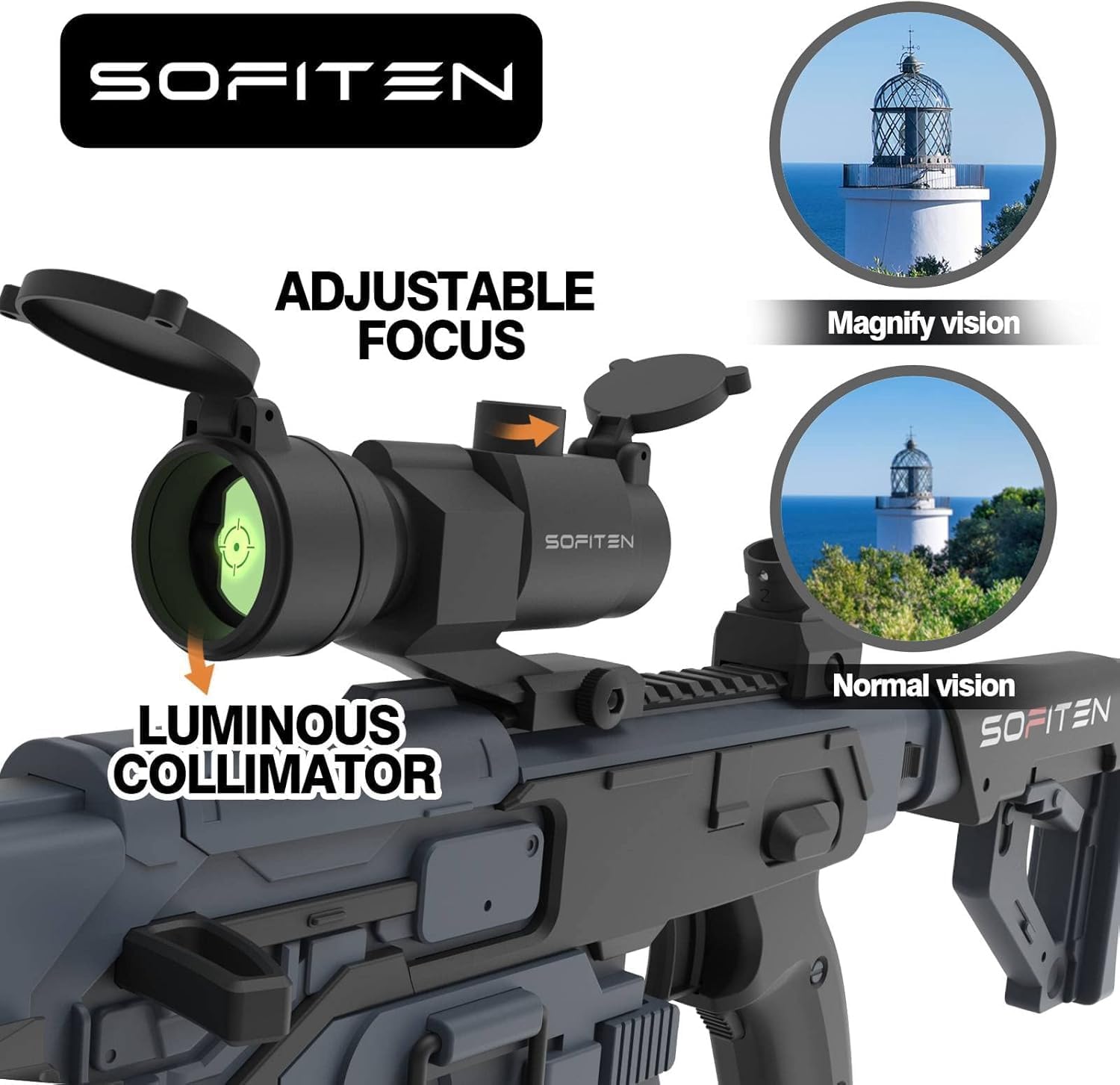 🔫 Automatic Sniper Rifle & Tactical Vest Kit 🎯 | 120 Foam Darts, Scope & Flashlight | Outdoor Blaster Gift for Kids 8+ 🎁