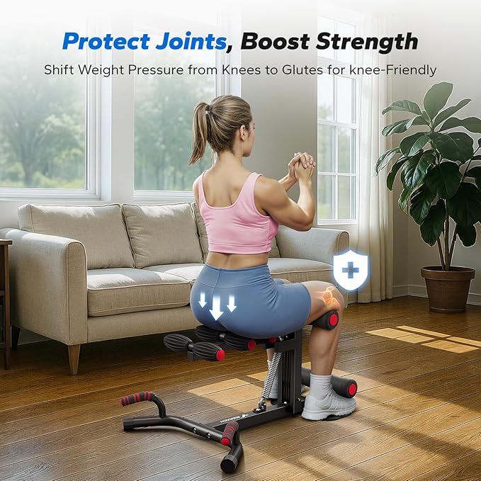 🔥 3-in-1 Glute & Squat Machine | Deeper Lunges, Stronger Core