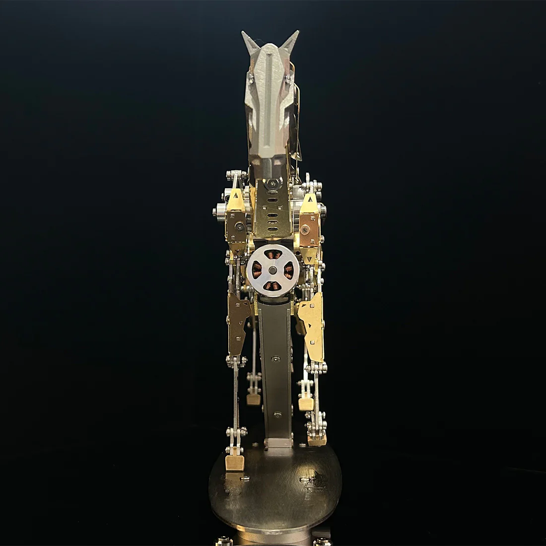 Mechanical Steed ⚙️✨ Dynamic Metal Sculpture
