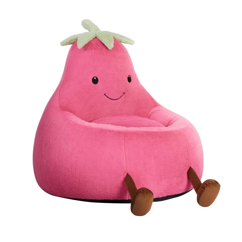 Cozy Modern Bean Bag Chair 🛋️✨ – Plush Toddler Sofa with High-Rebound Memory Foam