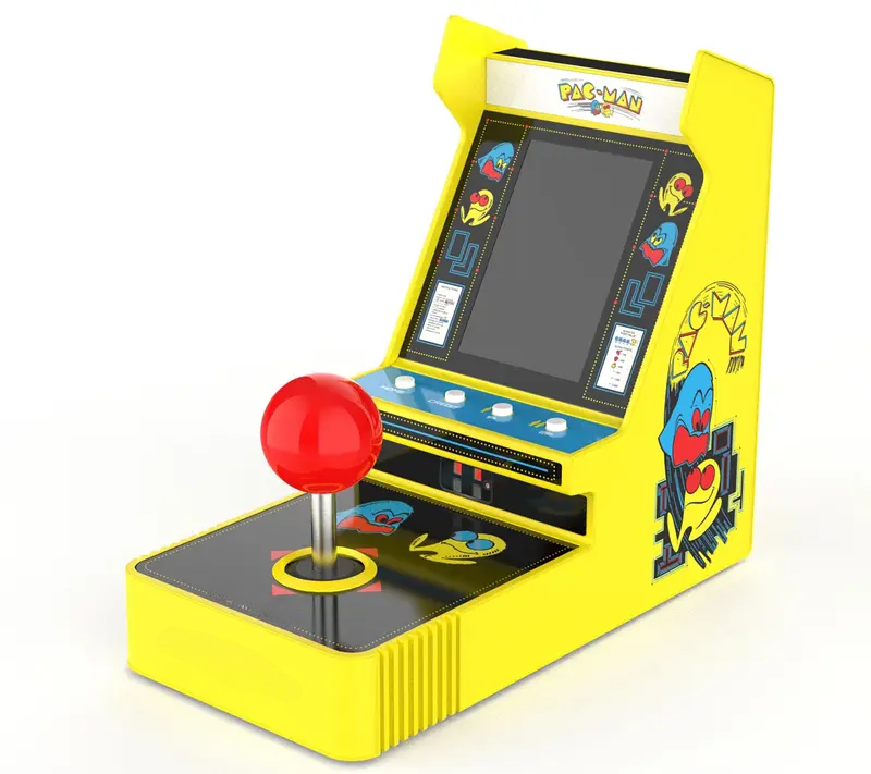 🎮 Classic Arcade Joystick – Pac-Man & Ms. Pac-Man Built-In