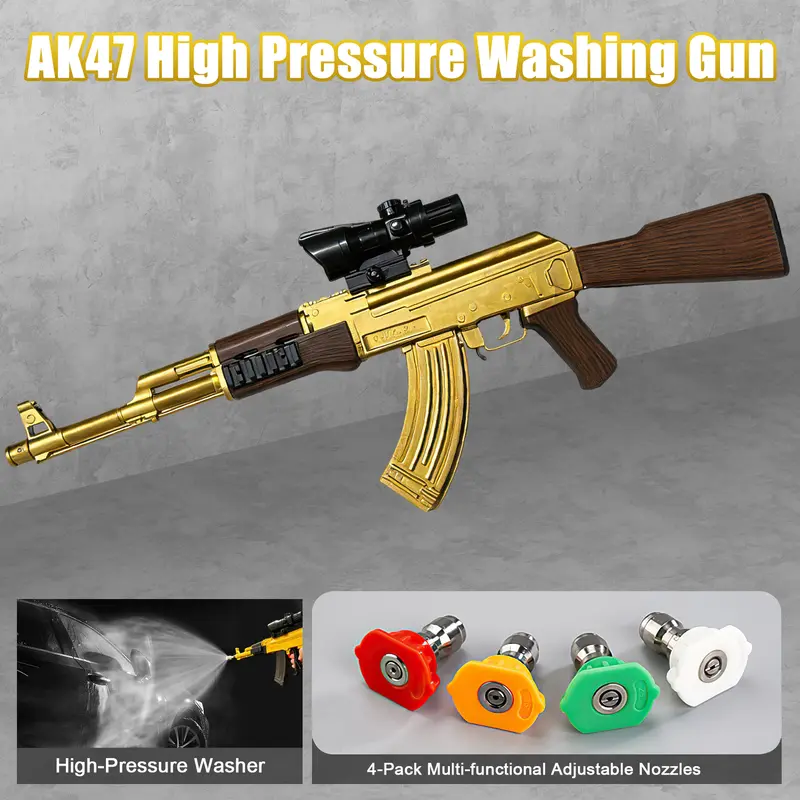 Ultimate Car Wash Gun – 180° Swivel, 5 Spray Modes 🚘💨