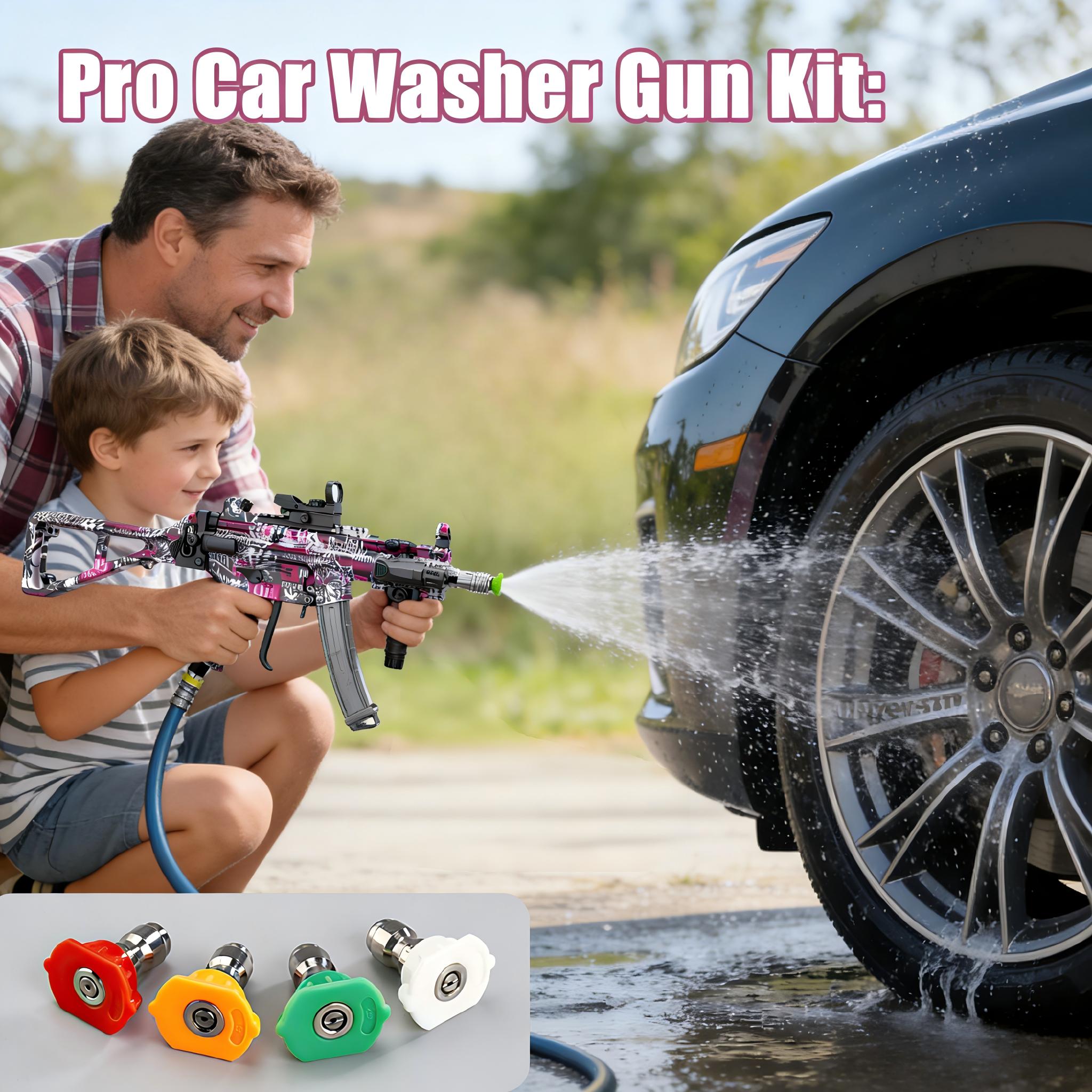Ultimate Car Wash Gun – 180° Swivel, 5 Spray Modes 🚘💨