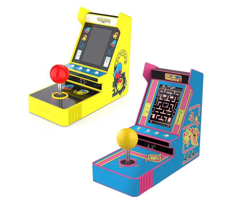 🎮 Classic Arcade Joystick – Pac-Man & Ms. Pac-Man Built-In