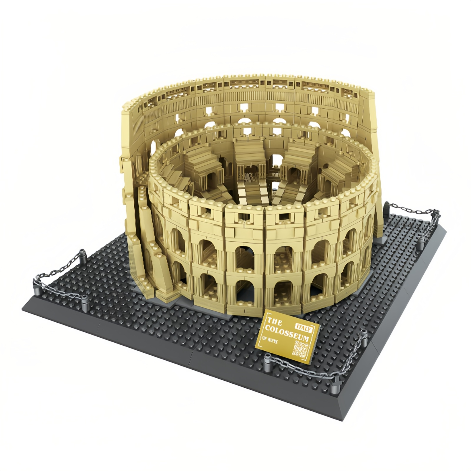 Colosseum Micro Brick Set – Rome Landmark Architecture Model