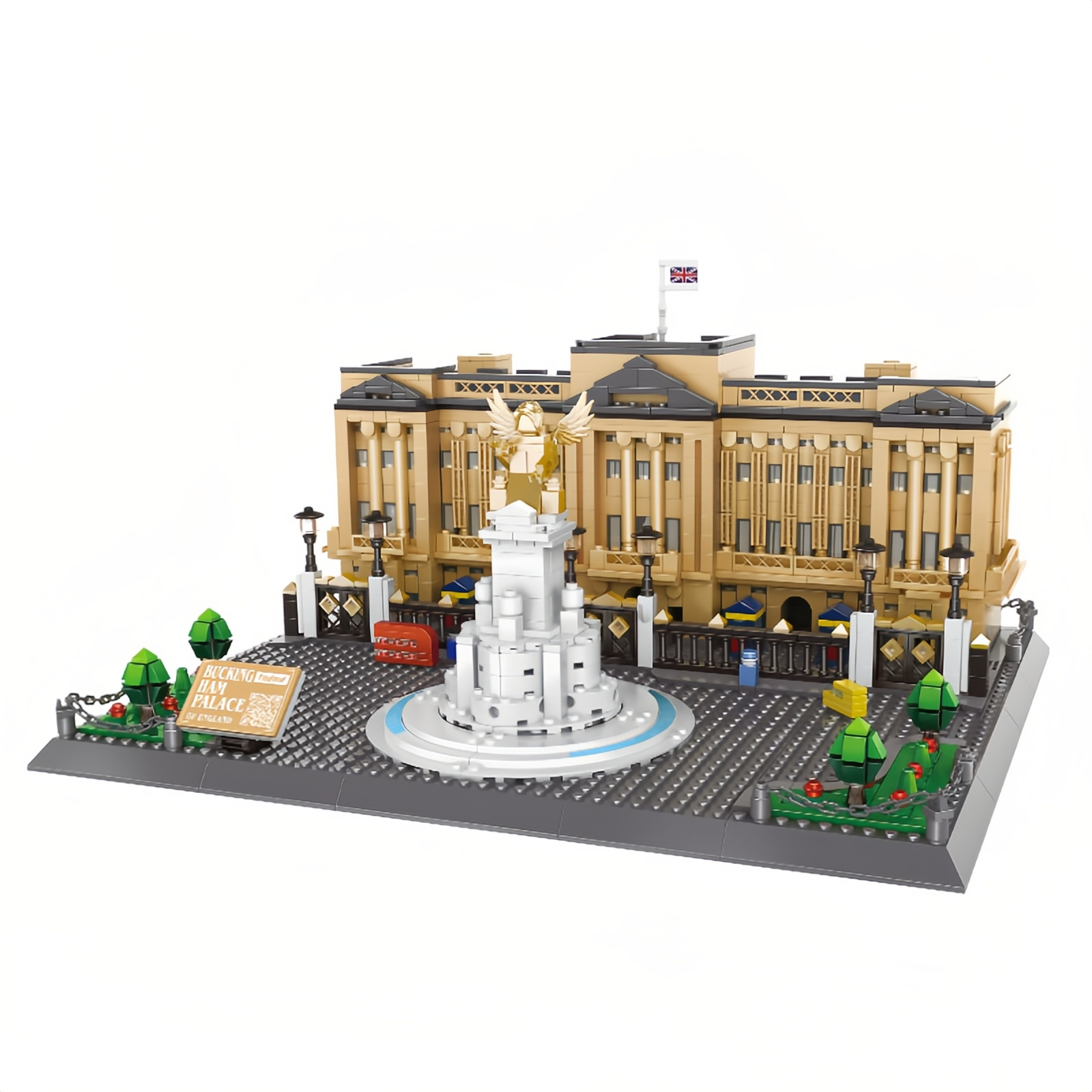 Buckingham Palace Micro Brick Set – London Landmark Architecture Model