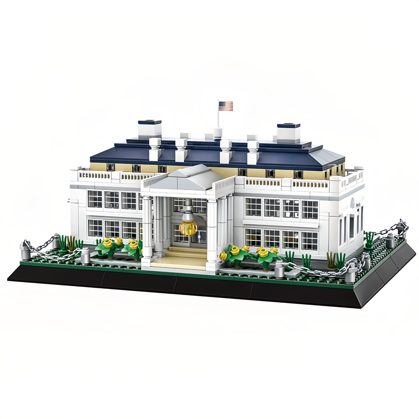 White House Micro Brick Set – Washington D.C. Architecture Model