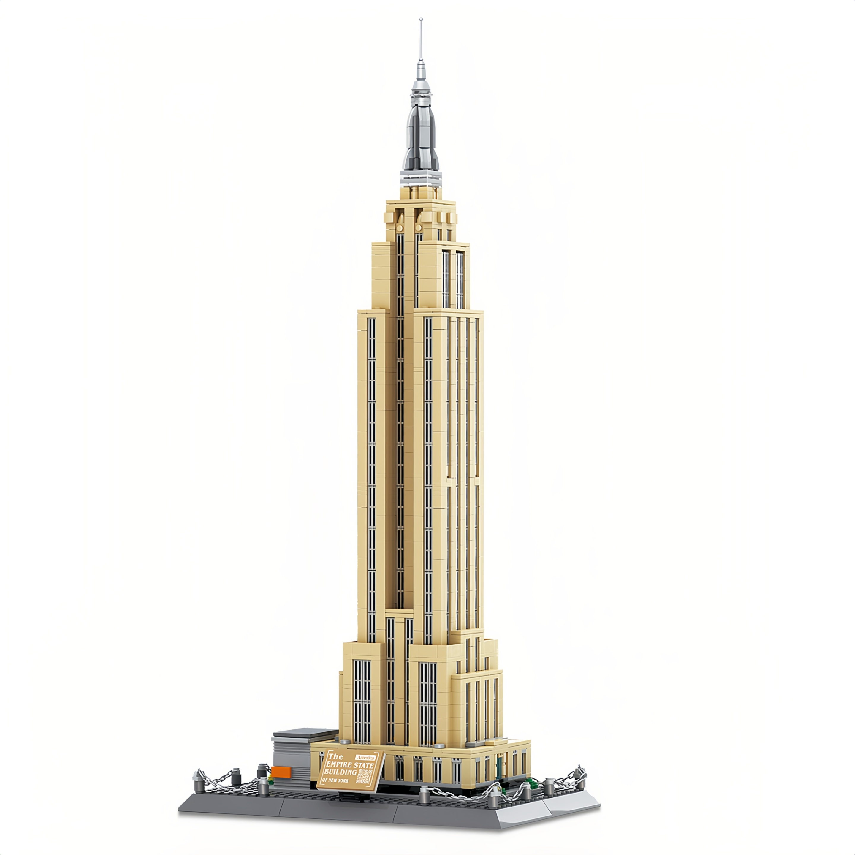 Empire State Building Micro Brick Set – New York Architecture Model