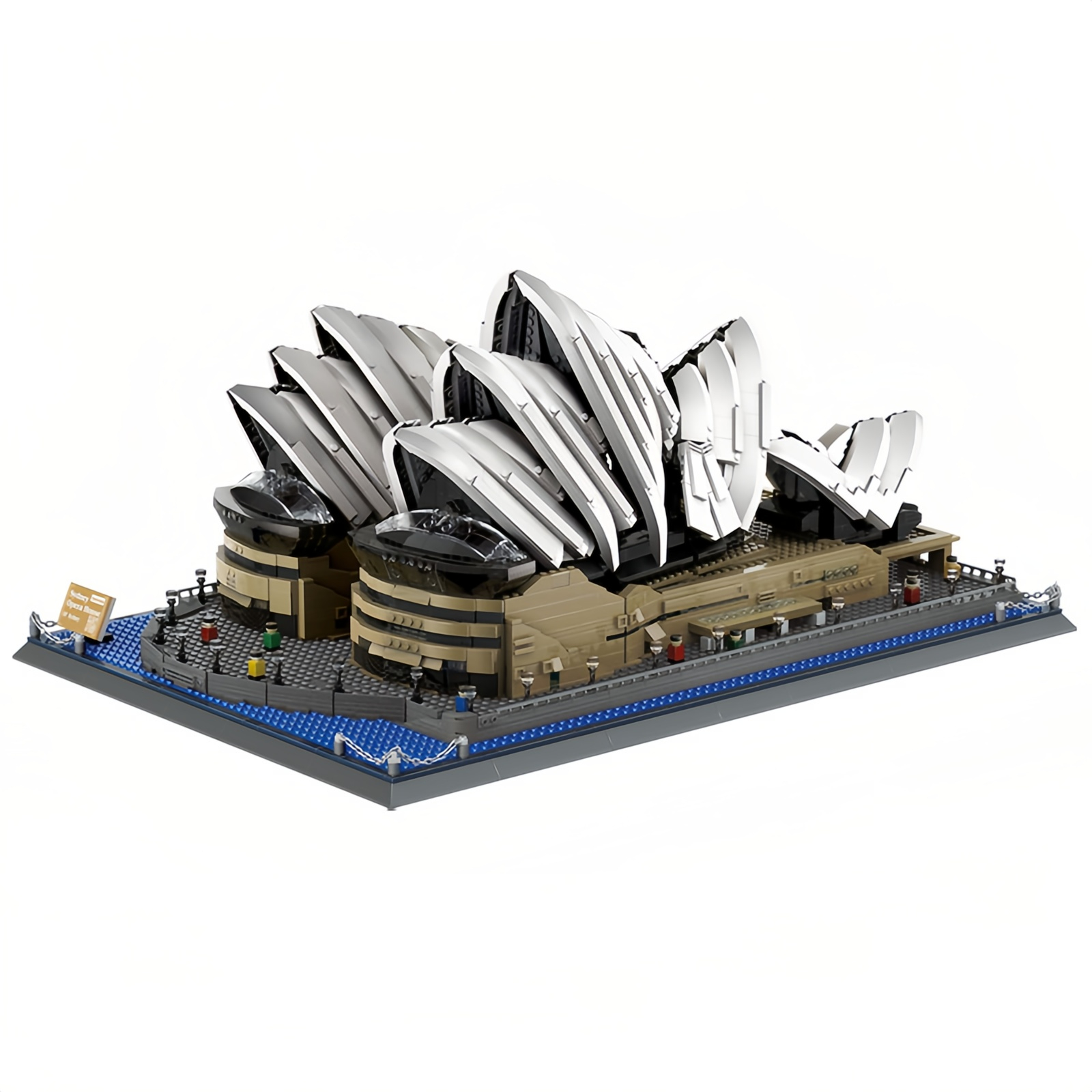 Sydney Opera House Micro Brick Set – Australia Landmark Architecture Model
