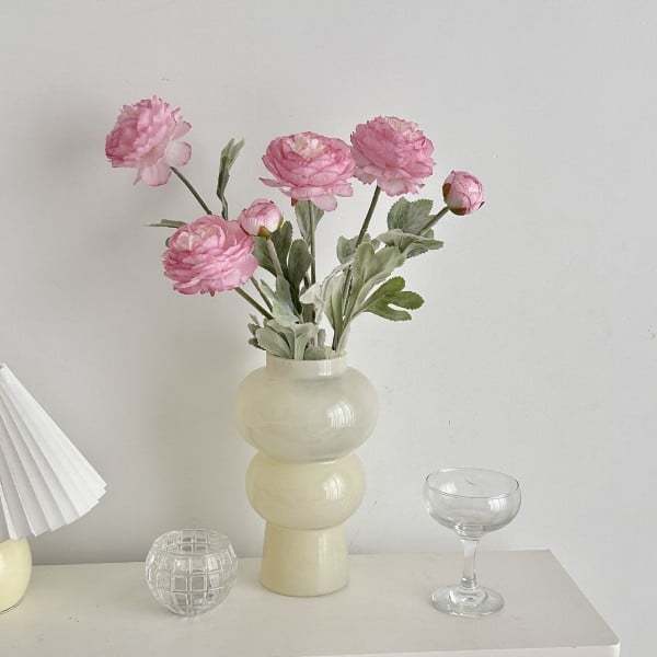 🌸 Lifelike Luxury Peony Flowers – No Watering, No Wilting, Just Lasting Beauty! 💐✨